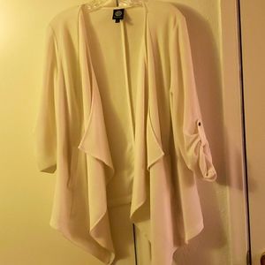 Cream lightweight jacket